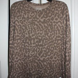 Animal print top